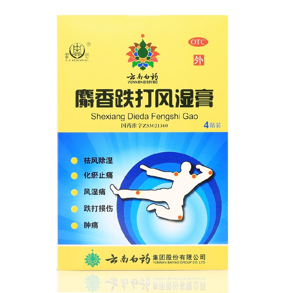 麝香跌打风湿膏